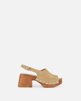 SANDALES KENIA/VEL TAUPE - minelli.fr